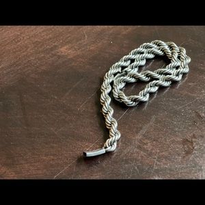 925 Sterling Silver Taxco 100 grams very thick and heavy silver bracelet